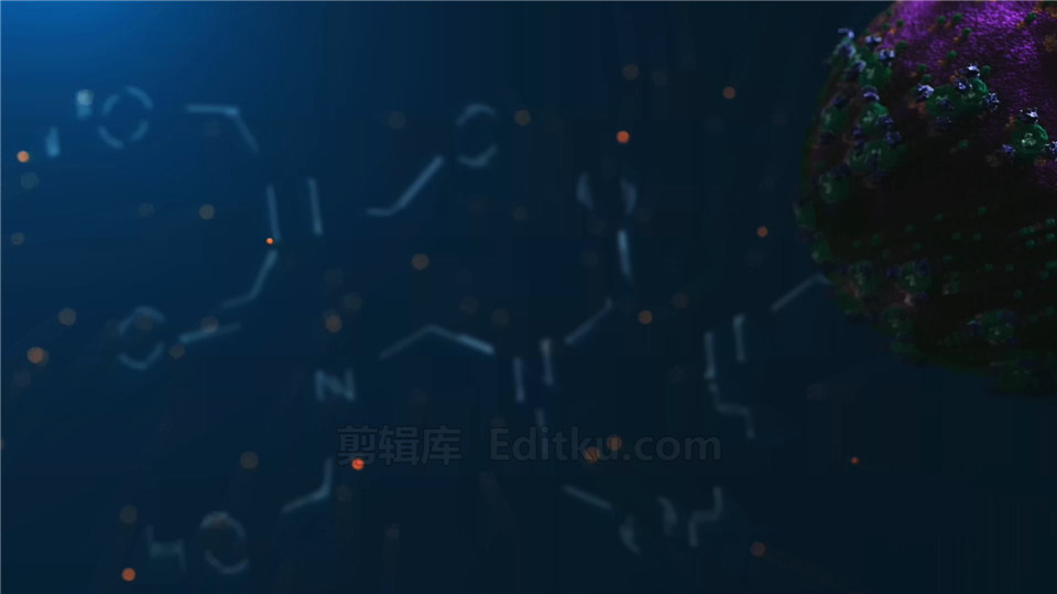 AE模板化学符号病毒形状元素动画LOGO片头视频模板_第1张图片_AE模板库