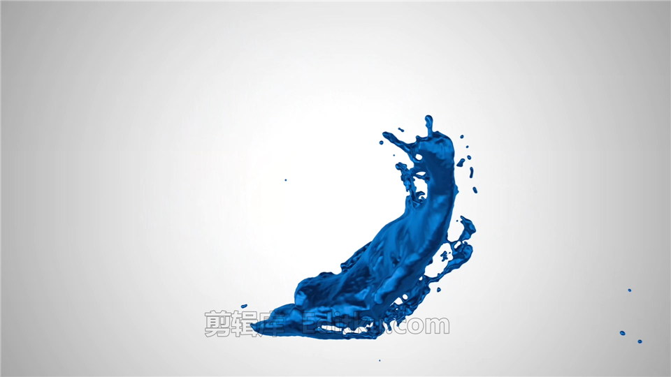原创AE模板油漆液体动画流水飞溅动画LOGO片头视频_第2张图片_AE模板库