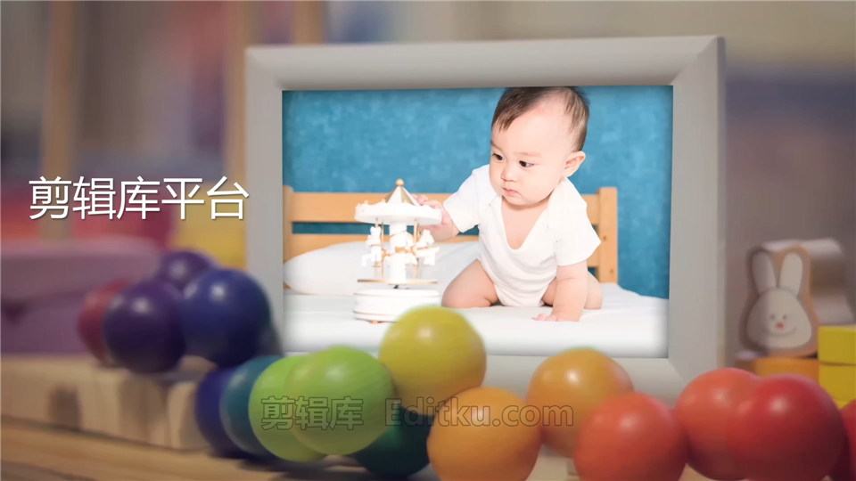 中文AE模板六一儿童节照相馆视频相册制作积木场景展示照片动画_第4张图片_AE模板库