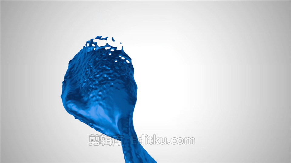 原创AE模板油漆液体动画流水飞溅动画LOGO片头视频_第1张图片_AE模板库