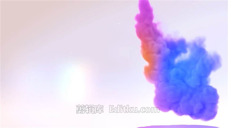 中文AE模板彩虹色烟雾特效LOGO片头视频效果制作_第1张图片_AE模板库
