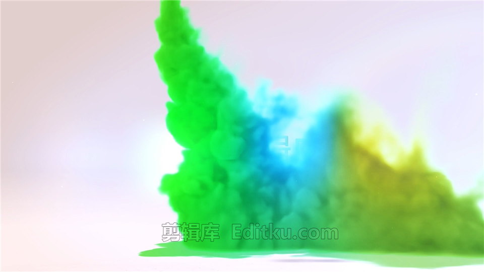 中文AE模板彩虹色烟雾特效LOGO片头视频效果制作_第2张图片_AE模板库