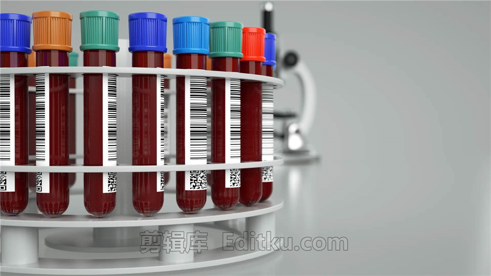 中文AE模板实验室科研仪器医院光学显微镜演绎LOGO动画_第1张图片_AE模板库