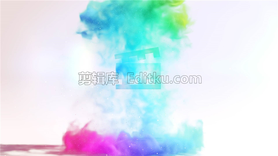 中文AE模板缤纷多彩梦幻粒子烟雾动感舞蹈者演绎标志动画_第3张图片_AE模板库