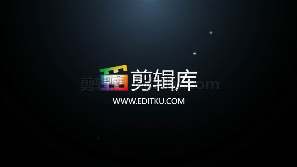 中文AE模板三维环形圆圈旋转汇聚球体烟雾展示标志动画视频_第4张图片_AE模板库