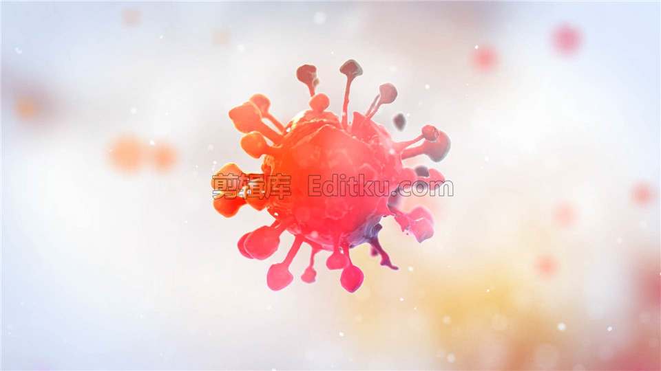 AE模板制作流体油漆液态混合三维病毒形状医科宣传标志展示动画_第3张图片_AE模板库
