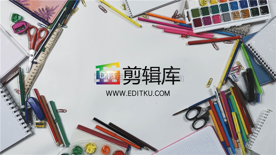 中文AE模板4K分辨率桌面学生文具抖动效果学校教师节宣传片头_第4张图片_AE模板库