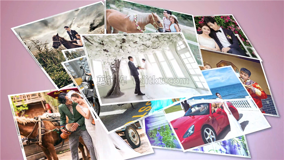 原创AE模板4K分辨率婚纱摄影品牌宣传旅拍美好情侣婚礼照片动画_第1张图片_AE模板库