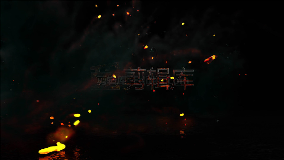 中文AE模板制作水与火焰融合燃烧蜕变特效大气LOGO演绎动画视频_第3张图片_AE模板库