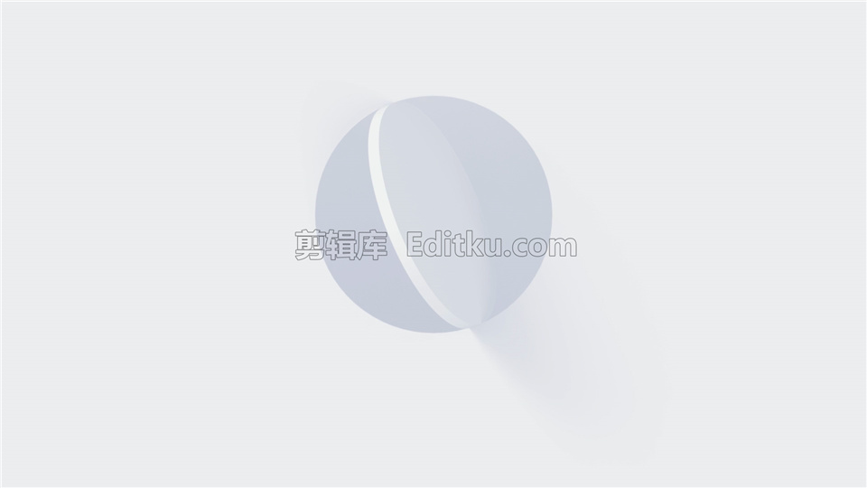 中文AE模板简约时尚三维圆状翻转效果LOGO揭示动画视频制作_第1张图片_AE模板库