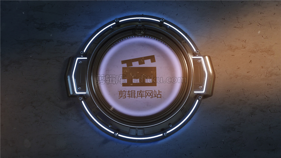 中文AE模板科技感霓虹灯三维激光打印特效LOGO演绎视频动画_第4张图片_AE模板库