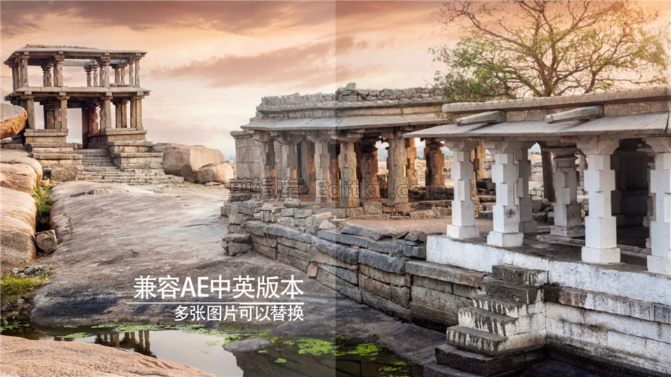 中文AE模板电子画册翻页效果记录旅行照片展示幻灯片图文视频动画_第2张图片_AE模板库