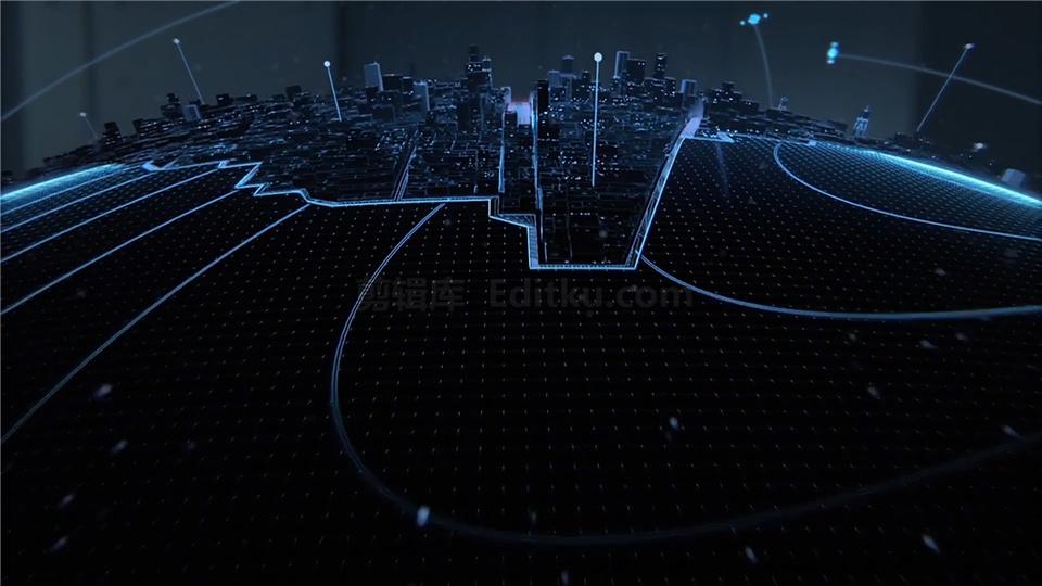 高清未来科技移动信息时代商务公司发展合作推广背景视频素材 剪辑库视频素材下载