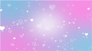 4K级唯美超甜美情人节告白爱情爱心三月八号妇女节常用背景视频