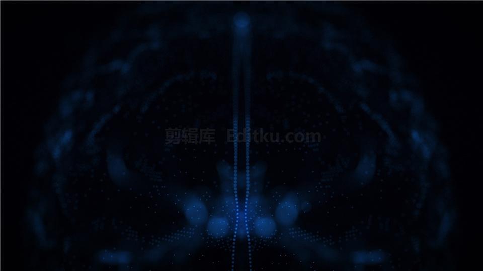 中文AE模板抽象线条桥接流动荧光蓝点大脑状结构科技LOGO动画_第3张图片_AE模板库