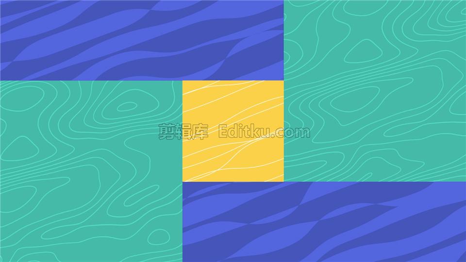 中文AE模板制作扁平化多彩几何图形形状标志LOGO揭示视频效果_第1张图片_AE模板库