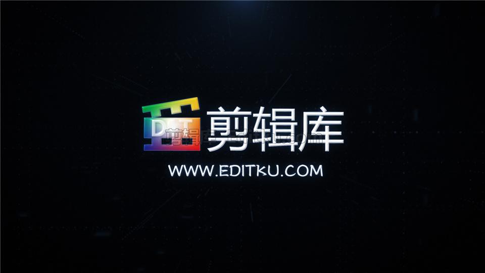 中文AE模板炫酷暗黑空间光线跟踪科技标志演绎动画_第4张图片_AE模板库