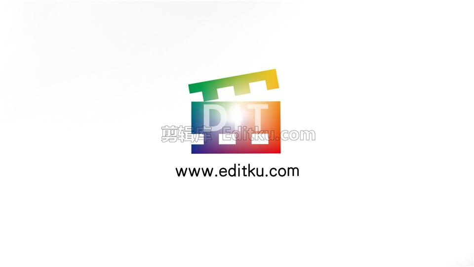 中文AE模板简洁快速翻转立方体LOGO演绎视频_第3张图片_AE模板库