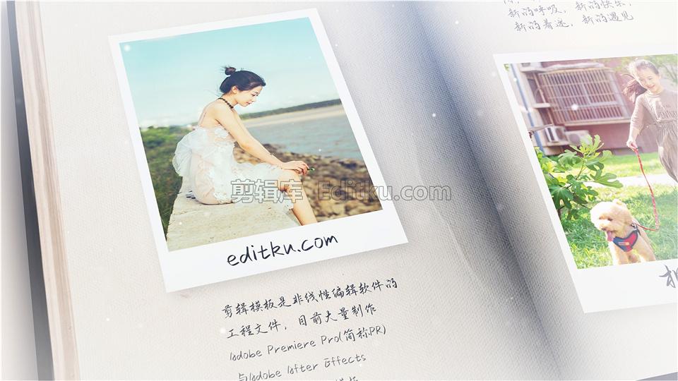 中文AE模板美丽家庭回忆照片集幻灯片相册视频动画_第1张图片_AE模板库