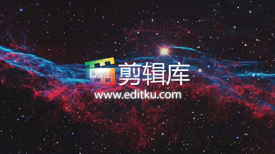 中文AE模板心灵震撼唯美瀚星空宇宙动态标题LOGO片头_第4张图片_AE模板库