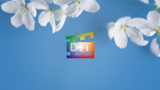 Resolve达芬奇模板鲜花散开花店宣传LOGO视频片头
