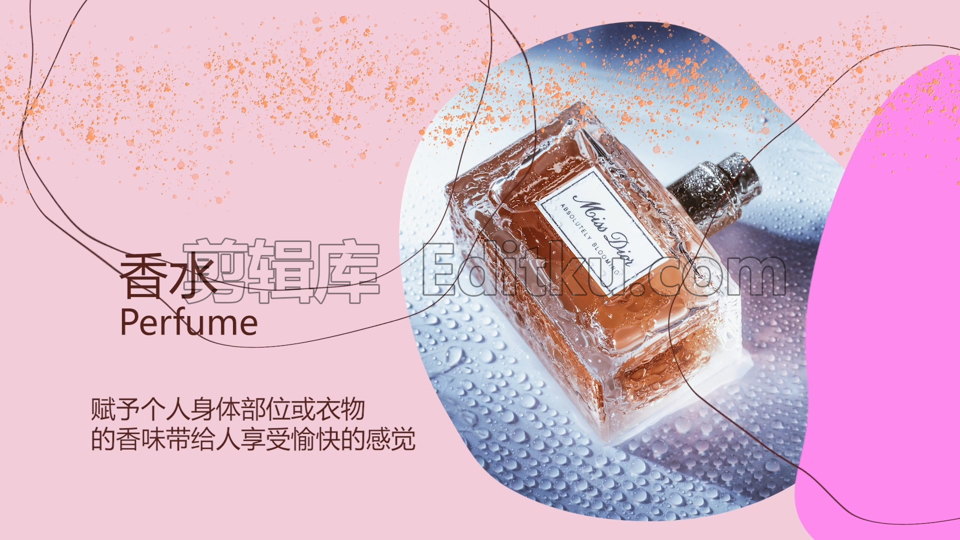 中文PR模板美容化妆产品广告商品推广展示视频片头 第4张