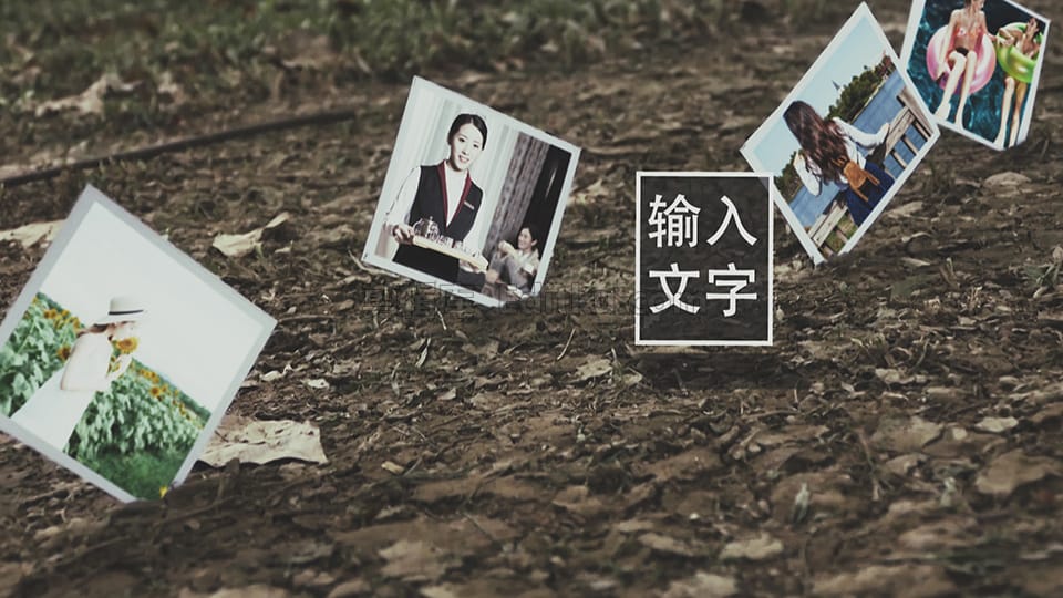 中文AE模板插在泥土里立体超现实旅行照片展示幻灯片动画_第1张图片_AE模板库