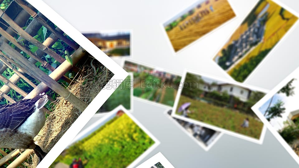 中文AE模板4K乡村振兴战略主题产业农业旅游图册幻灯片片头动画_第1张图片_AE模板库