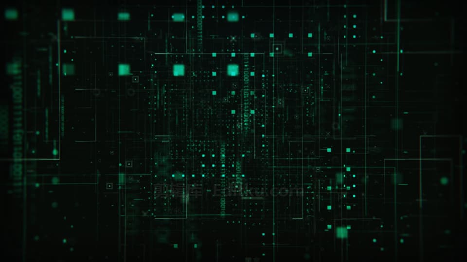 现代互联网信息数据科技公司LOGO揭示视频动画AE模板 第2张