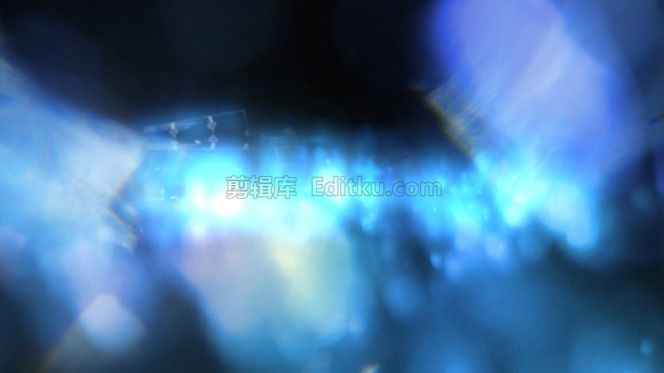 唯美光斑环境中缓慢显现效果豪华LOGO标志中文AE模板 第3张