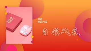 中文PR模板双十一双十二折扣限时优惠化妆品魅力四射广告活动视频片头