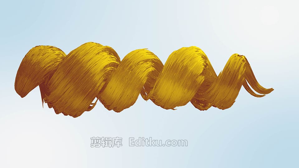 中文AE模板震撼抽象黄金色螺旋线条揭示公司LOGO演绎动画_第2张图片_AE模板库