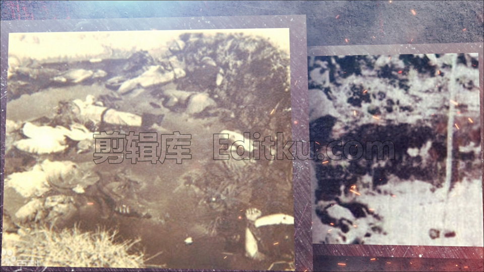 原创PR模板中国人民永远都不能忘记的南京大屠杀遇难同胞纪念日视频片头 第2张
