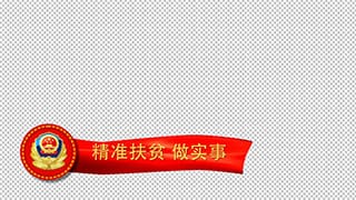 常用国家单位宣传党政字幕条包装红色背景中文AE模板