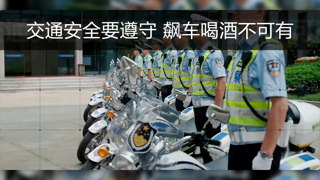 中文PR模板交通安全日平安行驶遵守规则法规公益宣传视频