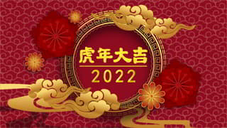 2022虎年吉祥新春快乐庆祝节日视频片头中文AE模板